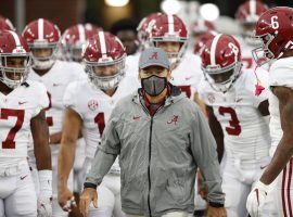 Alabama has been covering spreads easily most of the year, and Saturday’s SEC Championship game against Florida should be no different. (Image: USA Today Sports)