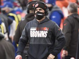 Cleveland Browns head coach Kevin Stefanski tested positive for COVID-19 and will not be on the sidelines for the team’s Wild Card game against Pittsburgh on Sunday. (Image: AP)