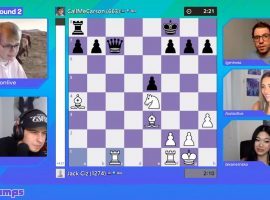 Cizzorz was among the winners in Monday’s set of Pogchamps group stage matches. (Image: Chess.com)